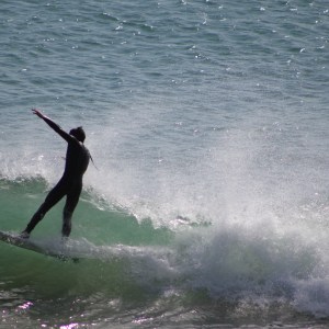 a man surfing in Melbourne Australia